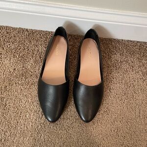 Aldo shoes size 6 Black leather